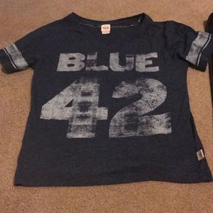 Mossimo Supply Co. Football themed shirt